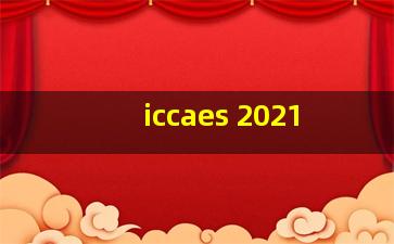 iccaes 2021